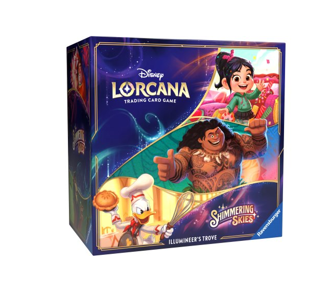 Disney-Lorcana-Shimmering-Skies-Illumineer-Trove.png Disney Lorcana Shimmering Skies – Illumineer Trove - Image 1