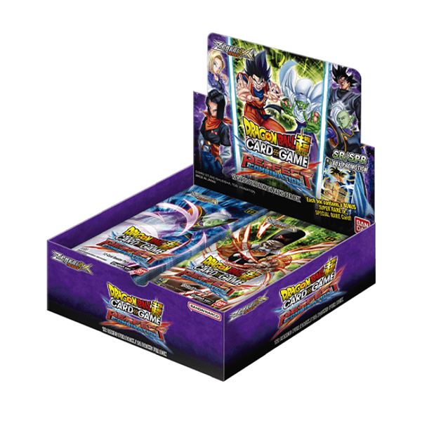 Dragon-Ball-Super-Perfect-Combination-Booster-Box.png Dragon Ball Super – Zenkai EX Series 6 – Perfect Combination Booster Box - Image 1