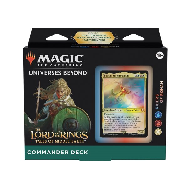 MTG-Commander-Deck-Lord-of-the-Rings-Tales-of-Middle-Earth-Riders-of-Rohan-1.png MTG Commander Deck Lord of the Rings – Tales of Middle Earth – Riders of Rohan - Image 1