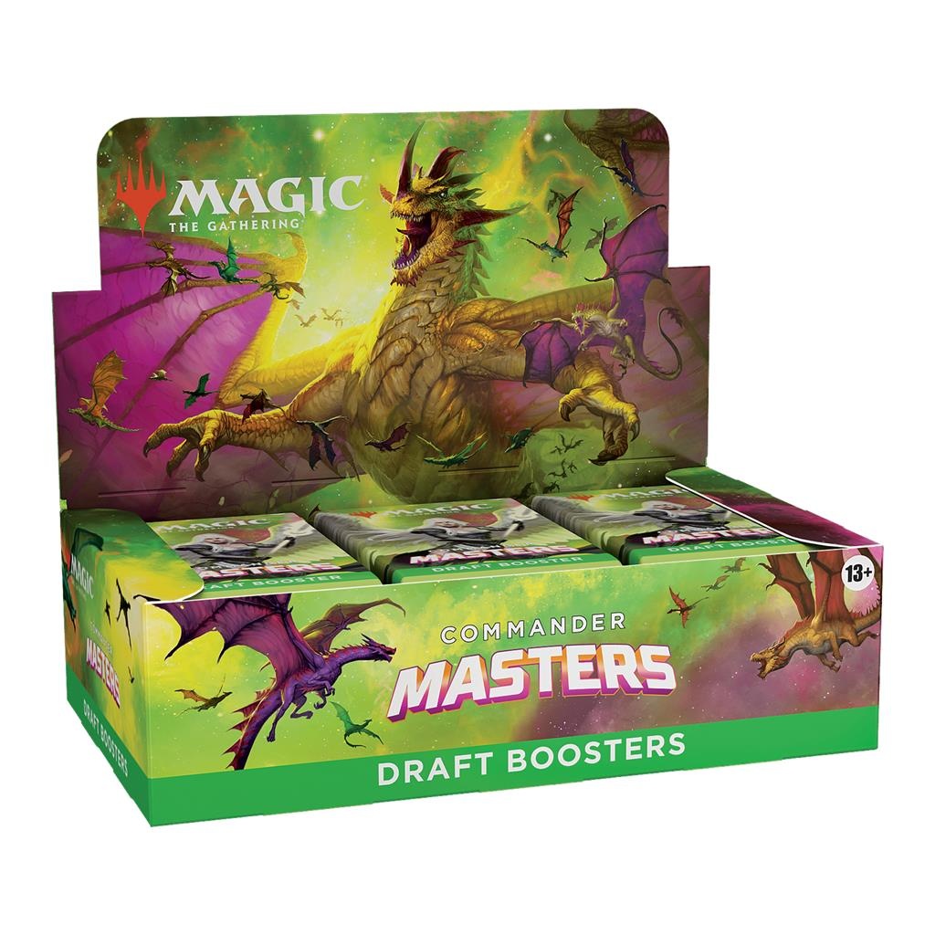 MTG-Commander-Masters-Draft-Booster-Box.jpg Magic The Gathering Commander Masters Draft Booster Box - Image 1