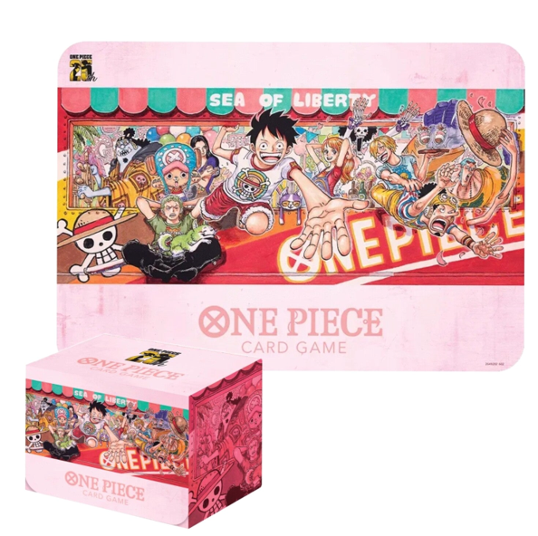 One-Piece-25th-Anniversary-Playmat-Card-Case-Set.png One Piece 25th Anniversary Playmat & Card Case Set - Image 1