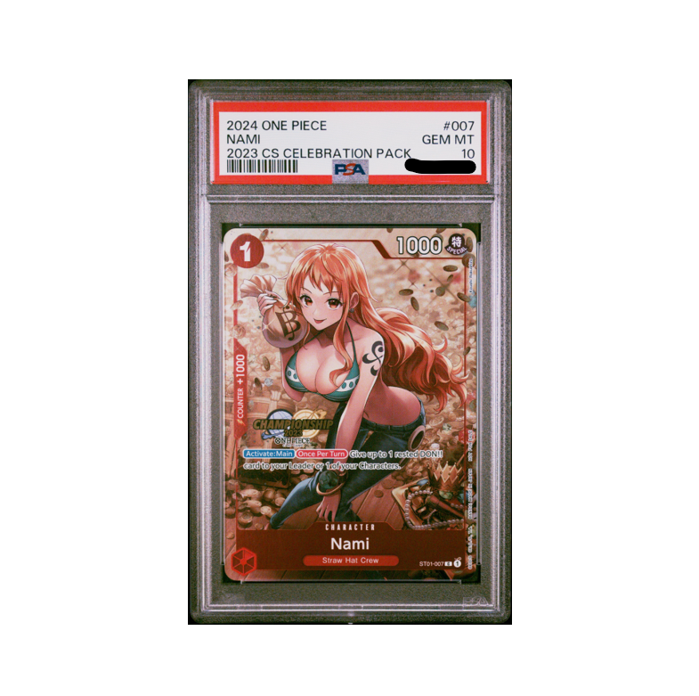 One-Piece-Nami-Championship-2023-Celebration-Pack-PSA-10.png One Piece Nami Championship 2023 Celebration Pack – PSA 10 - Image 1