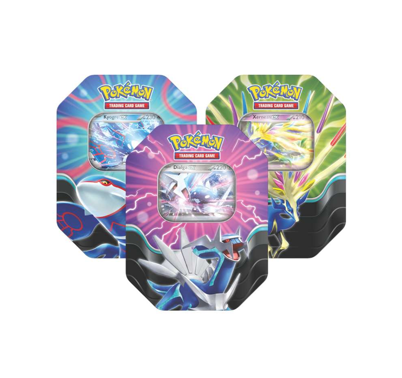Pokemon-Azure-Legends-Tin-set-van-3.png Pokemon Azure Legends Tin (set van 3) - Image 1