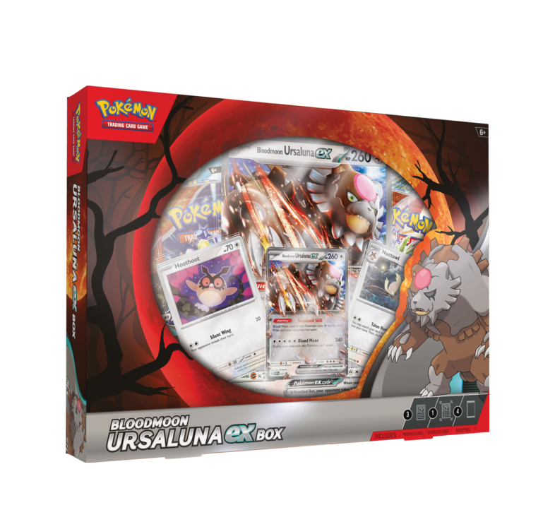 Pokemon-Bloodmoon-Ursaluna-EX-Box.png Pokemon Bloodmoon Ursaluna EX Box - Image 1
