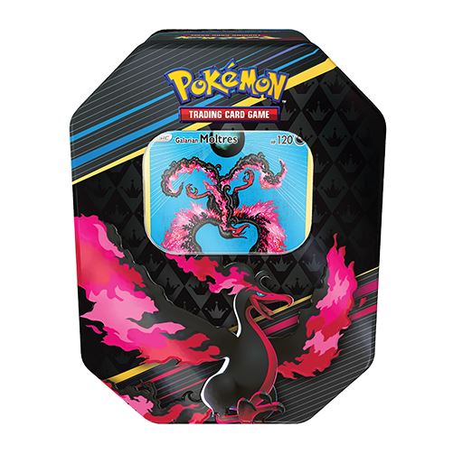Pokemon-Crown-Zenith-Galarian-Moltres-Tin.jpg Pokemon Crown Zenith Galarian Moltres Tin - Image 1