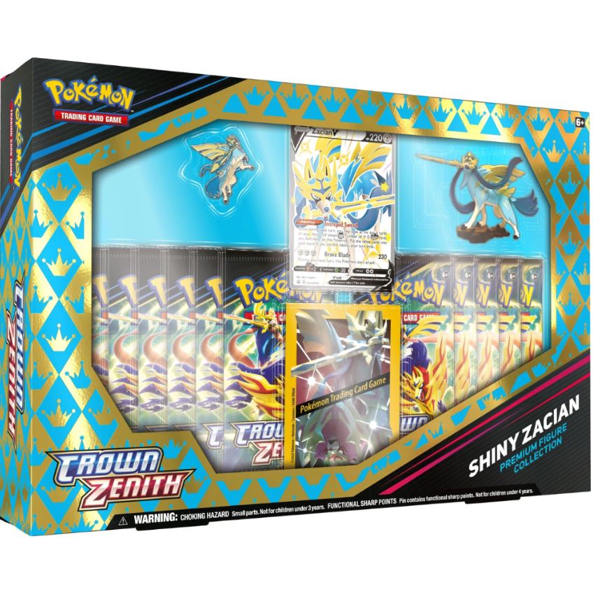 Pokemon-Crown-Zenith-Shiny-Zacian-Premium-Collection-Box-1.jpeg Pokemon Crown Zenith Shiny Zacian Premium Figure Collection - Image 1
