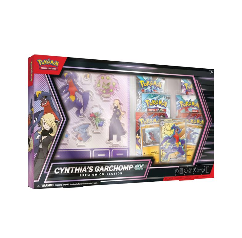 Pokemon-Cynthia-Garchomp-EX-Premium-Collection.jpg Pokemon Cynthia Garchomp EX Premium Collection - Image 1