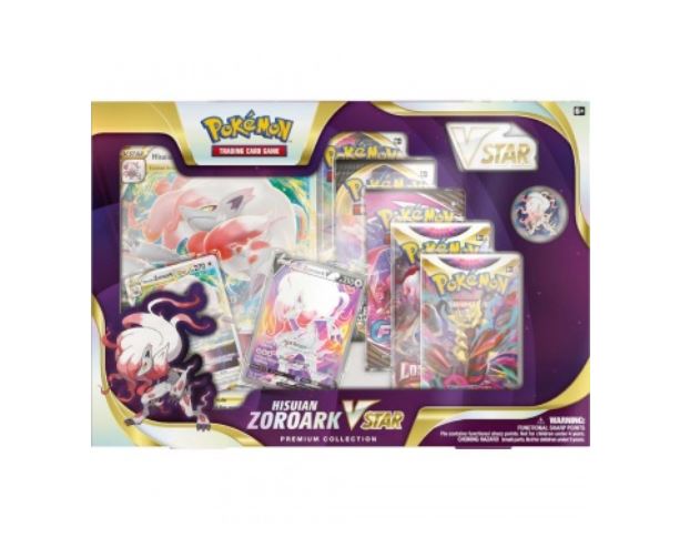 Pokemon-Hisuian-Zoroark-VSTAR-Premium.jpg Pokemon Hisuian Zoroark VSTAR Premium Collection - Image 1
