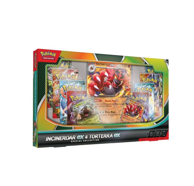 Pokemon-Incineroar-EX-Torterra-EX-Special-Collection.jpg Pokemon Incineroar EX & Torterra EX Special Collection - Image 1