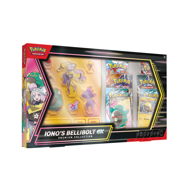 Pokemon-Iono-Bellibolt-EX-Premium-Collection.png Pokemon Iono Bellibolt EX Premium Collection - Image 1