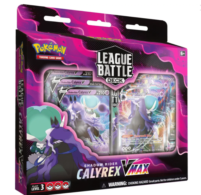 Shadow Rider Card Pokemon League Battle Deck – Calyrex VMAX – Shadow Rider - Pokemon Kaarten