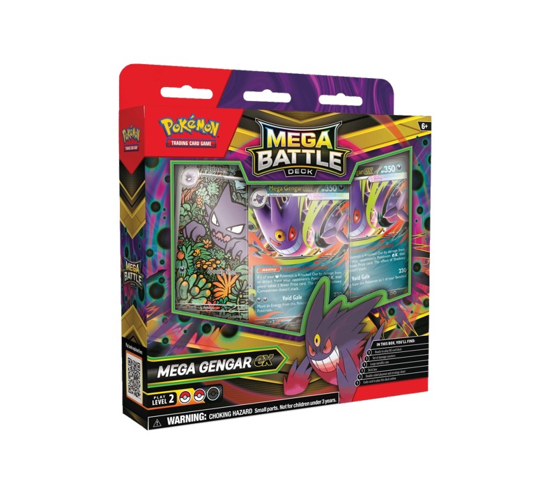 Pokemon-Mega-Battle-Deck-Mega-Gengar-EX.jpg Pokemon Mega Battle Deck – Mega Gengar EX - Image 1