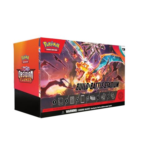 Pokemon-Obsidian-Flames-Build-Battle-Stadium.jpg Pokemon Obsidian Flames Build & Battle Stadium - Image 1