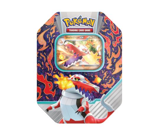 Pokemon-Paldea-Partners-Tin-Skeledirge-EX.jpg Pokemon Paldea Partners Tin – Skeledirge EX - Image 1