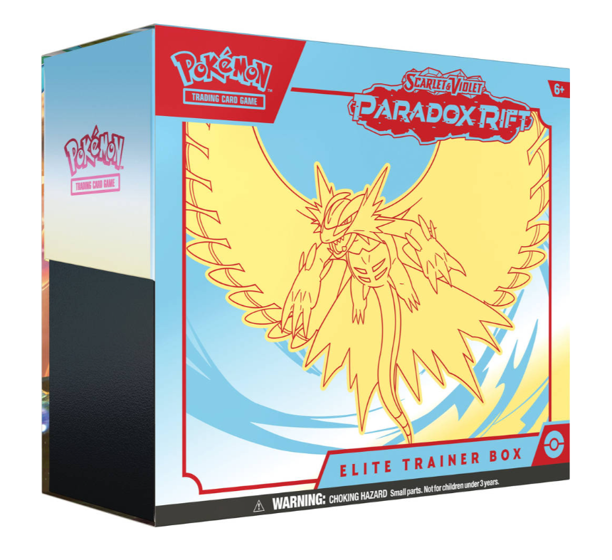 Pokemon-Paradox-Rift-Elite-Trainer-Box-2.png Pokemon Paradox Rift Elite Trainer Box – Roaring Moon - Image 1