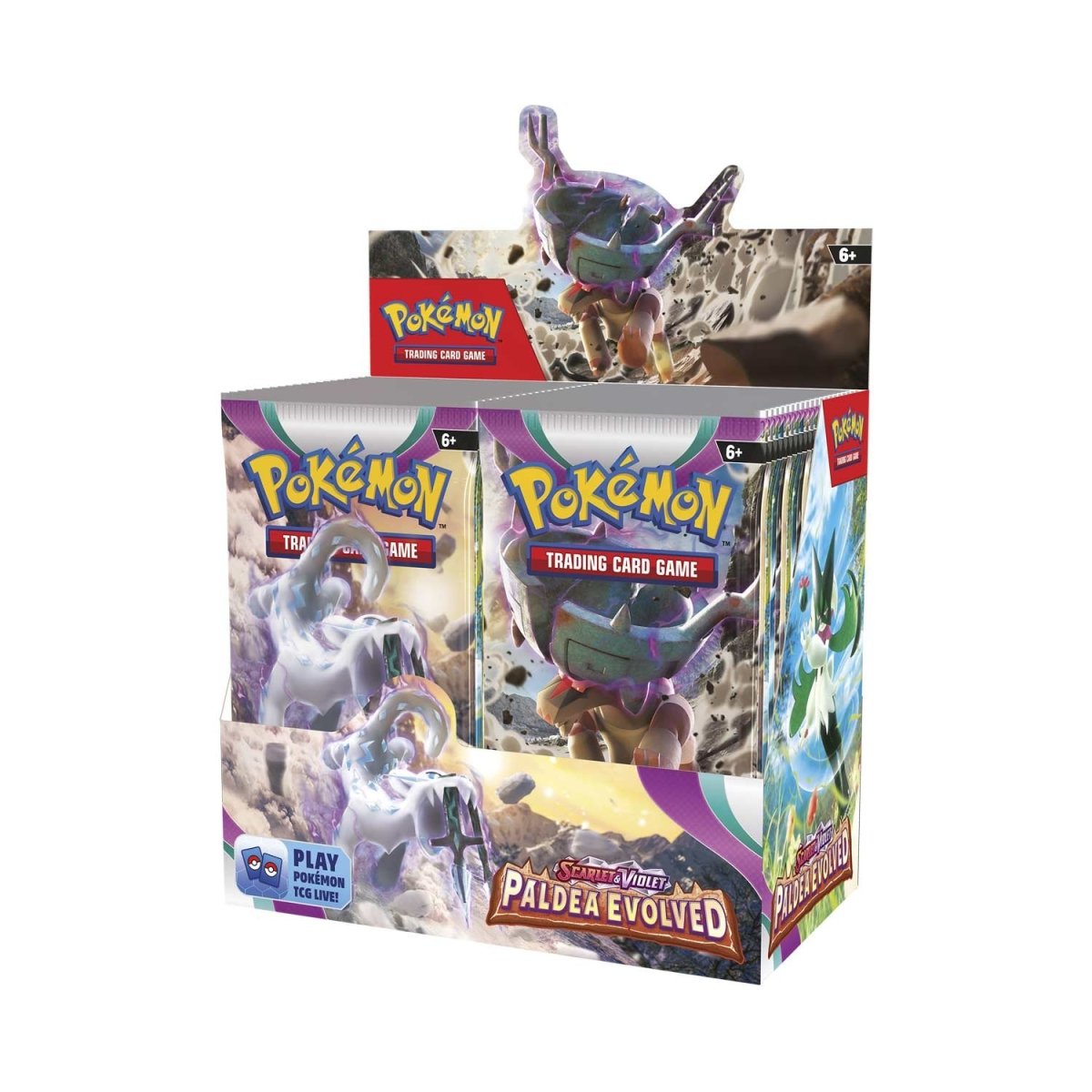 Pokemon-Scarlet-Violet-Paldea-Evolved-Booster-Box.jpg Pokemon Scarlet & Violet Paldea Evolved Booster Box - Image 1