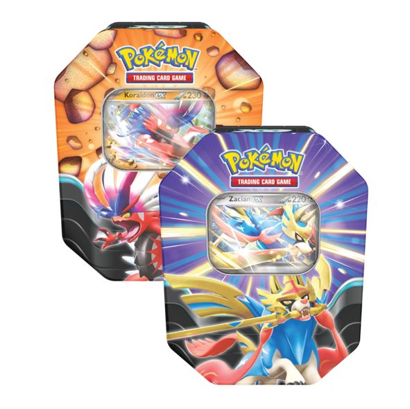 Pokemon-Slashing-Legends-Tin-set-van-2.jpg Pokemon Slashing Legends Tin (set van 2) - Image 1