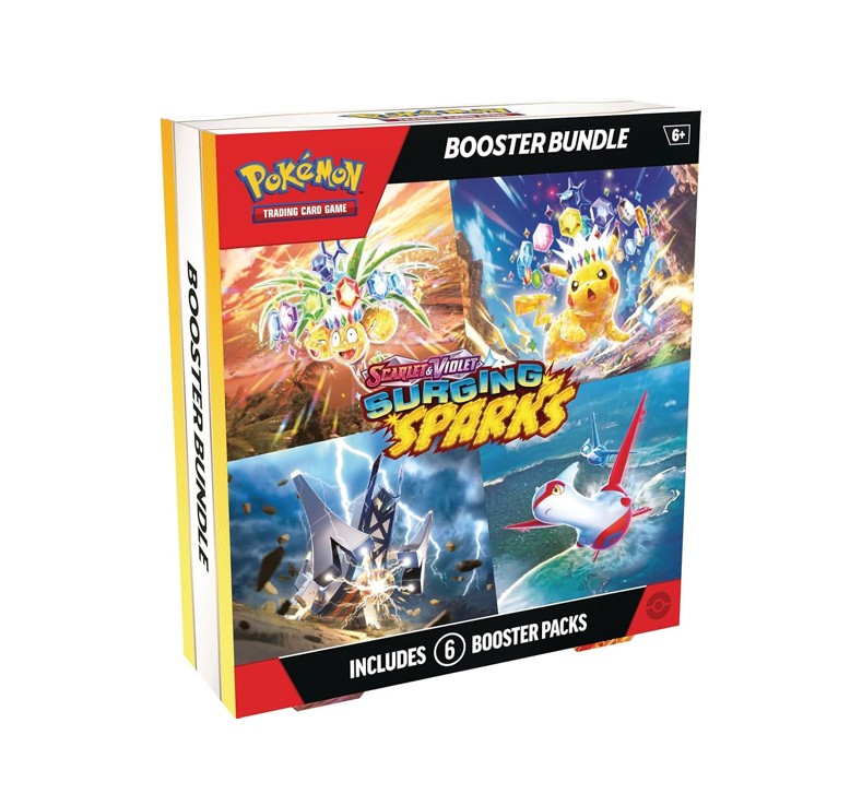 Pokemon-Surging-Sparks-Booster-Bundle.jpg Pokemon Surging Sparks Booster Bundle - Image 1