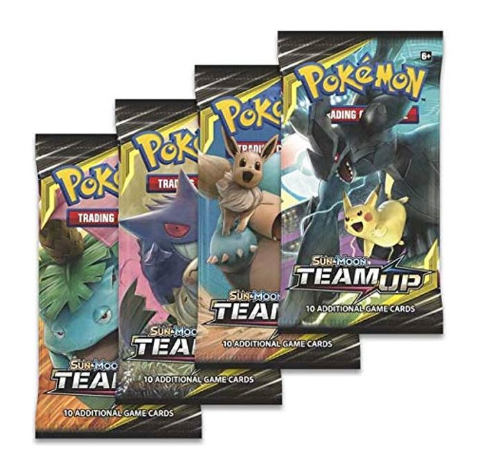 Pokemon-Team-Up-Booster-Pack-1pc.jpg Pokemon Team Up Booster Pack (1pc) - Image 1