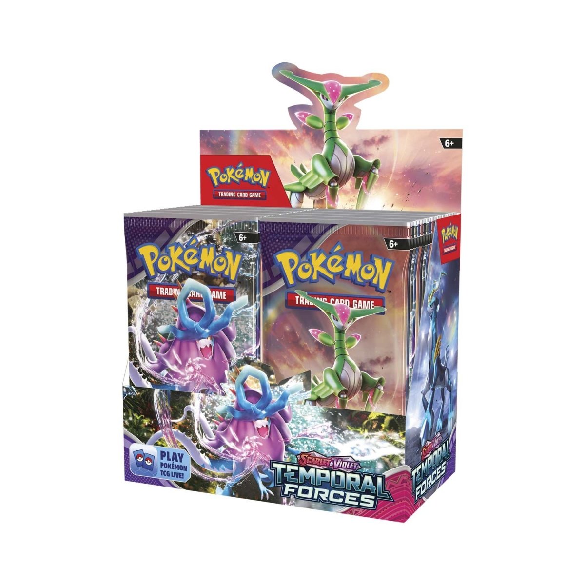 Pokemon-Temporal-Forces-Booster-Box.jpg Pokemon Temporal Forces Booster Box - Image 1