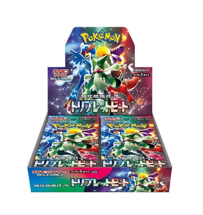 Pokemon-Triplet-Beat-Booster-Box-Japanese.jpg Pokemon Scarlet & Violet Booster Box – Triple Beat – Japans - Image 1