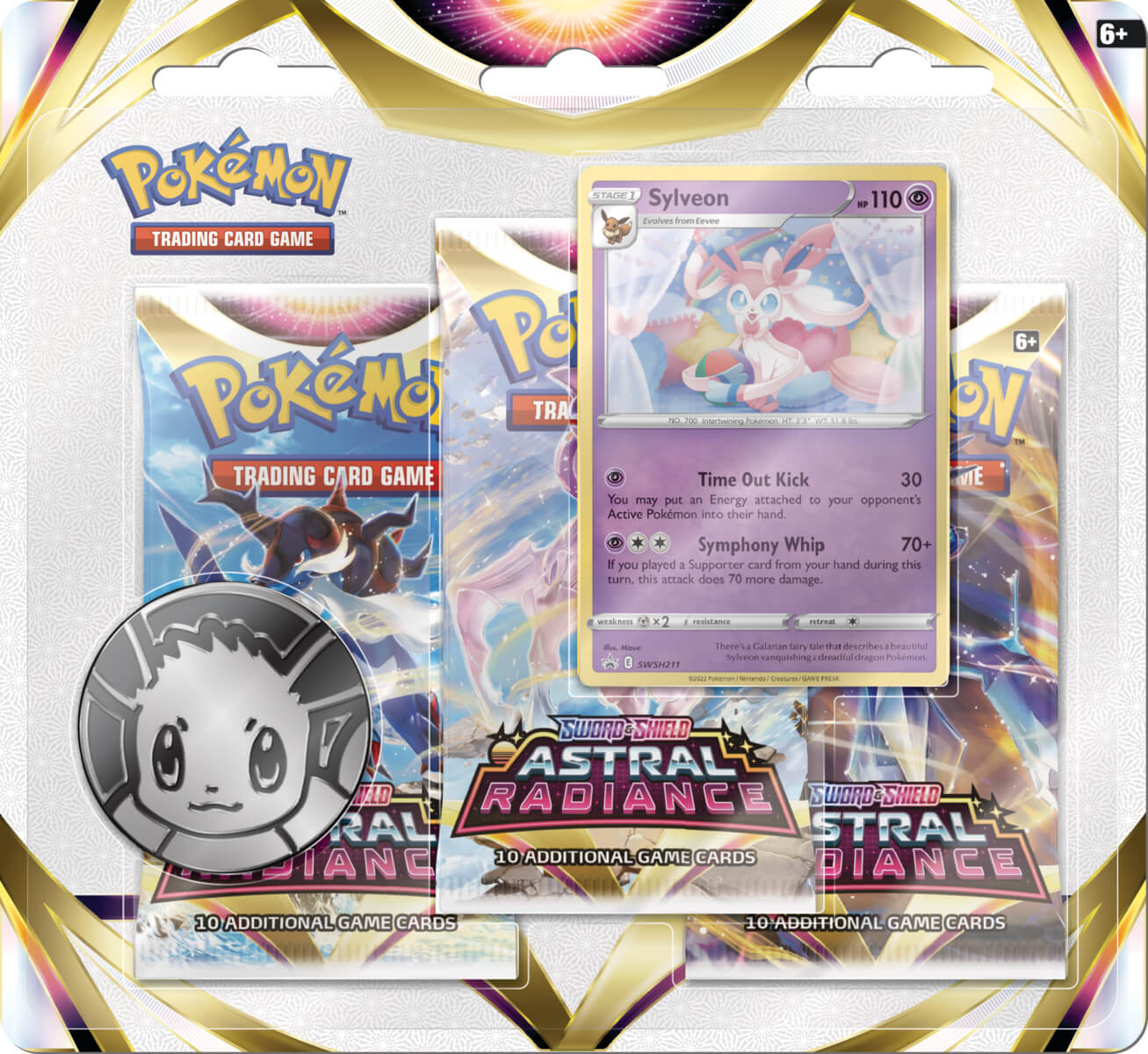 Sword-ShieldAstral-Radiance-Blister-3pk-Sylveon_EN-1308x1200-bd93c0f.jpg Pokemon Astral Radiance Sylveon 3-Pack Blister - Image 1