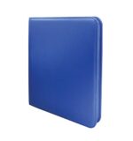 Ultra Pro 12-Pocket Binder Zippered – Blue - Image 3