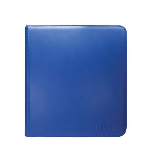 Ultra-Pro-12-Pocket-Binder-Zippered-Blue.jpg Ultra Pro 12-Pocket Binder Zippered – Blue - Image 1