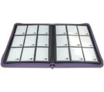 Ultra Pro 9-Pocket Binder Zippered – Purple - Image 2