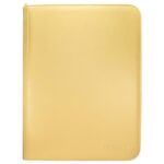 Ultra Pro 9-Pocket Binder Zippered – Yellow