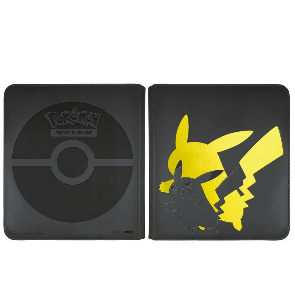 Ultra-Pro-Elite-Series-12-Pocket-Binder-Zippered-Pikachu.jpeg Ultra Pro 9-Pocket Binder Zippered – Pikachu - Image 1