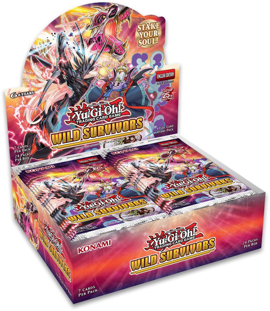 Yu-Gi-Oh-Wild-Survivors-Booster-Box.png Yu-Gi-Oh! Wild Survivors Booster Box - Image 1